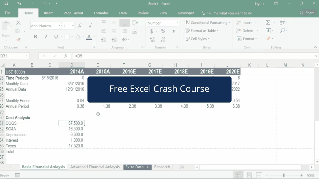 Excel Course